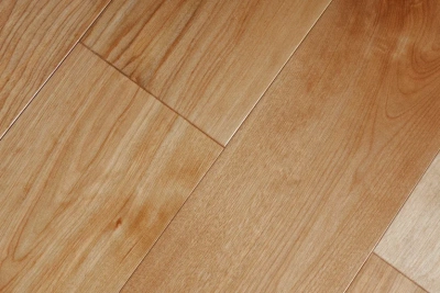 фото паркетной доски Amberwood Фьюжн Береза желтая Бесцветный Лак